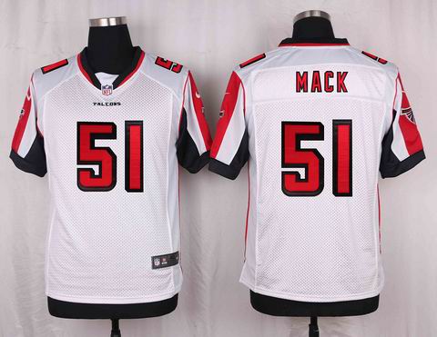 nike nfl Atlanta Falcons #51 Mack white elite jersey