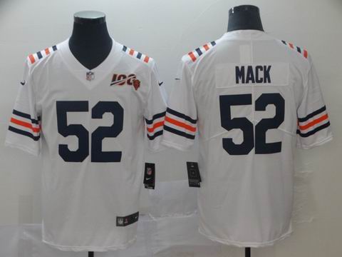 nike nfl Bears #52 Mack White 100th Season rush II jersey