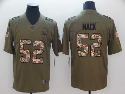 nike nfl Bears #52 Mack camo Salute To Service Limited Jersey