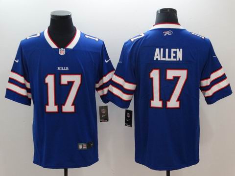 nike nfl Buffalo Bills #17 Allen Vapor Untouchable Limited blue Jersey
