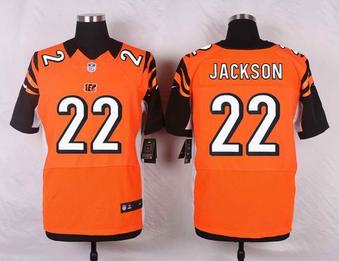nike nfl Cincinnati Bengals #22 William Jackson orange elite jersey
