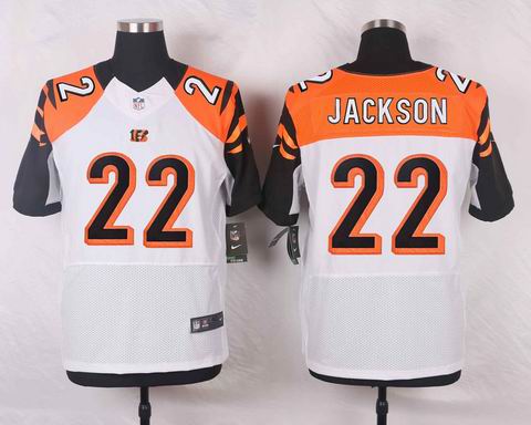 nike nfl Cincinnati Bengals #22 William Jackson white elite jersey