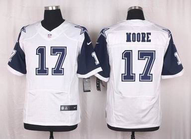 nike nfl Cowboys #17 Moore thanksgiving white elite jersey