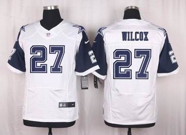 nike nfl Cowboys #27 JJ Wilcox thanksgiving white elite jersey