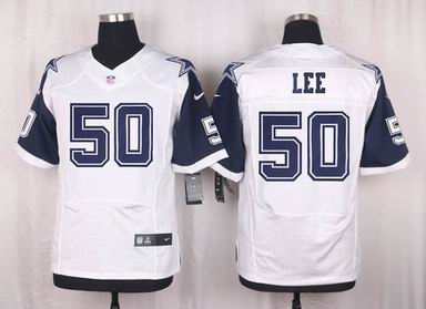 nike nfl Cowboys #50 Sean Lee thanksgiving white elite jersey