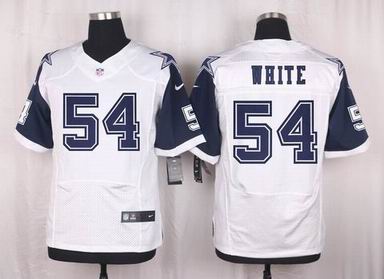 nike nfl Cowboys #54 Randy White thanksgiving white elite jersey