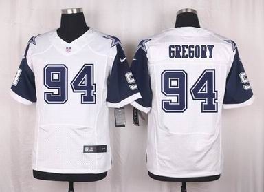 nike nfl Cowboys #94 Randy Gregory thanksgiving white elite jersey