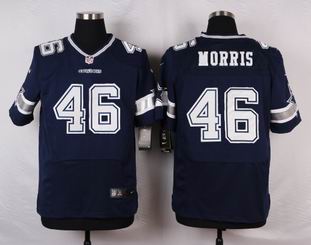 nike nfl Dallas Cowboys #46 Alfred Morris blue elite jersey