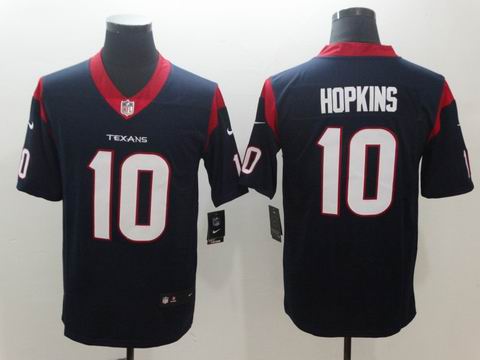 nike nfl Houston Texans #10 DeAndre Hopkins Navy Vapor Untouchable jersey