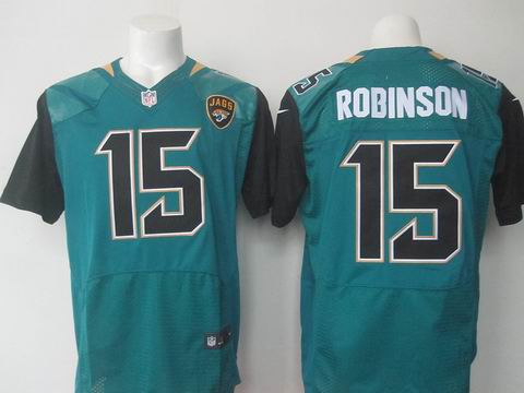 nike nfl Jacksonville Jaguars #15 Allen Robinson green elite jersey