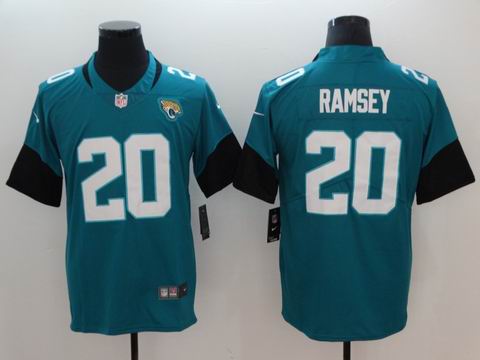 nike nfl Jacksonville Jaguars #20 Ramsey Vapor Untouchable Limited green Jersey