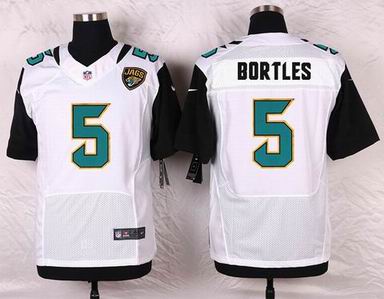 nike nfl Jacksonville Jaguars #5 Blake Bortles white elite jersey