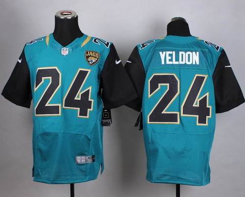 nike nfl Jaguars 24 Yeldon green elite jersey