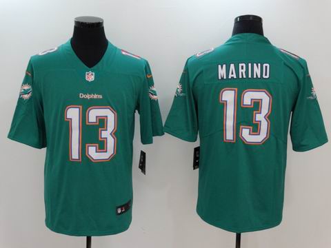 nike nfl Miami Dolphins #13 Marino rush II green] jersey