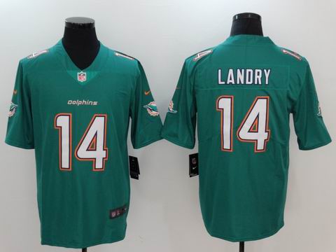 nike nfl Miami Dolphins #14 Landry rush II green jersey