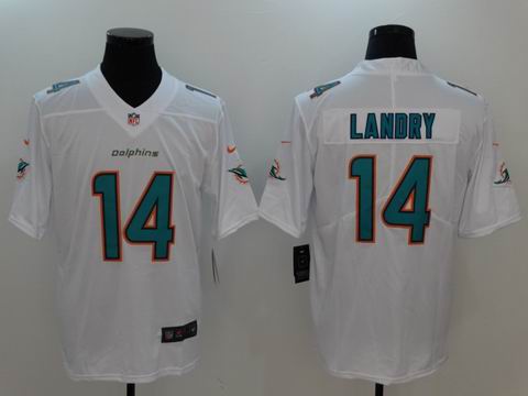nike nfl Miami Dolphins #14 Landry rush II white jersey