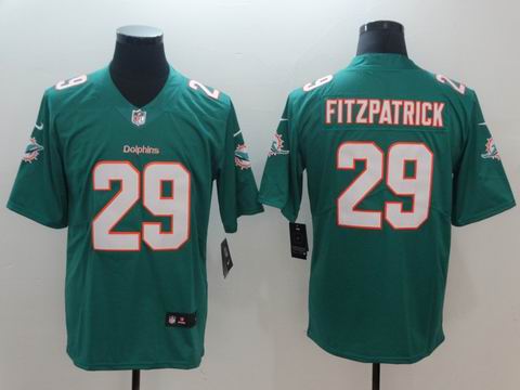 nike nfl Miami Dolphins #29 Fitzpatrick green rush II jersey