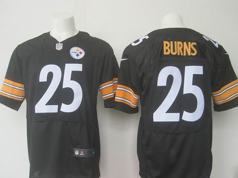 nike nfl Pittsburgh Steelers #25 Artie Burns black elite jersey