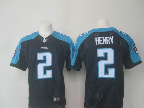 nike nfl Tennessee Titans #2 Henry blue elite jersey