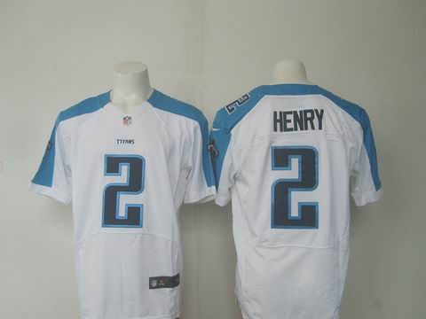 nike nfl Tennessee Titans #2 Henry white elite jersey
