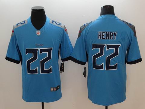 nike nfl Tennessee Titans #22 Henry Vapor Untouchable Limited blue Jersey
