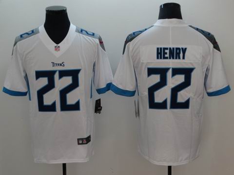 nike nfl Tennessee Titans #22 Henry Vapor Untouchable Limited white Jersey