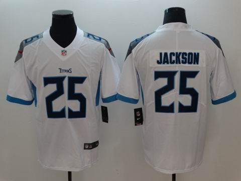 nike nfl Tennessee Titans #25 Jackson Vapor Untouchable Limited white Jersey