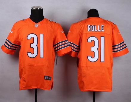 nike nfl bears 31# Rolle orange elite jersey