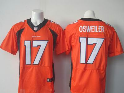 nike nfl broncos #17 Osweiler orange elite jersey