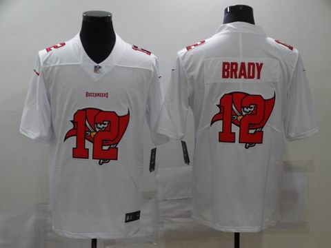 nike nfl buccaneers #12 Brady white shadow jersey