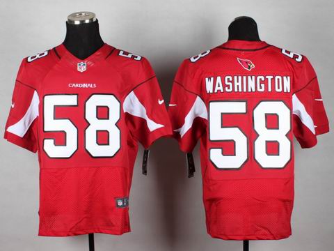 nike nfl cardinals 58 Washington red elite jersey