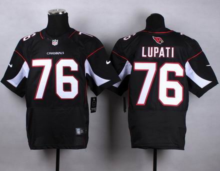 nike nfl cardinals 76 Lupati black elite jersey