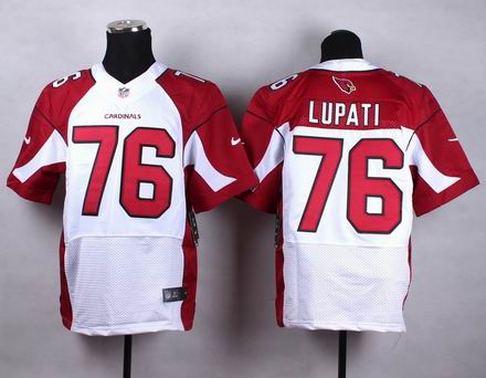 nike nfl cardinals 76 Lupati white elite jersey