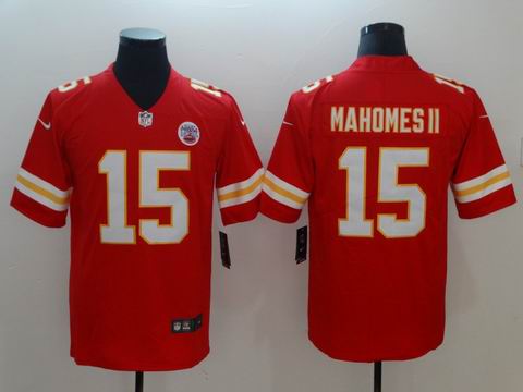 nike nfl chiefs #15 MAHOMES II red rush II limited jersey
