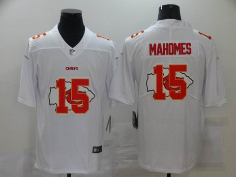 nike nfl chiefs #15 MAHOMES white shadow jersey