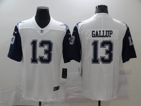 nike nfl cowboys #13 GALLUP white vapor untouchable jersey