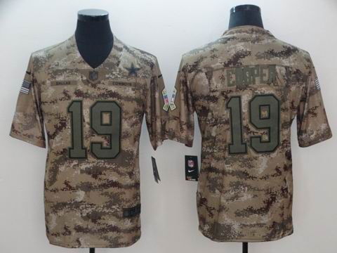 nike nfl cowboys #19 Cooper camo salute to service jersey