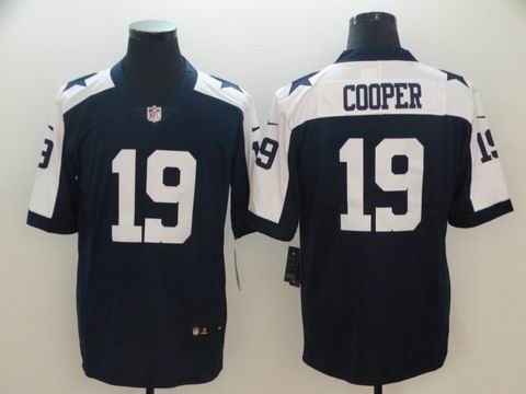 nike nfl cowboys #19 Cooper thanksgiving blue rush II jersey