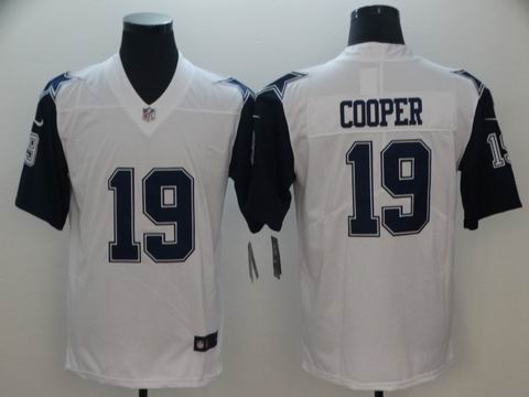 nike nfl cowboys #19 Cooper thanksgiving white rush II jersey