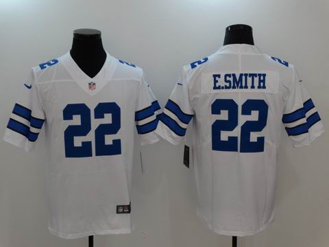 nike nfl cowboys #22 E.SMITH rush II white jersey
