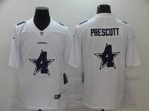 nike nfl cowboys #4 PRESCOTT white shadow jersey