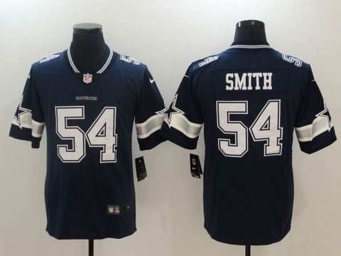 nike nfl cowboys #54 Smith vapor untouchable limited blue jersey