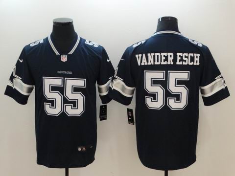 nike nfl cowboys #55 Vander Esch blue vapor untouchable limited jersey