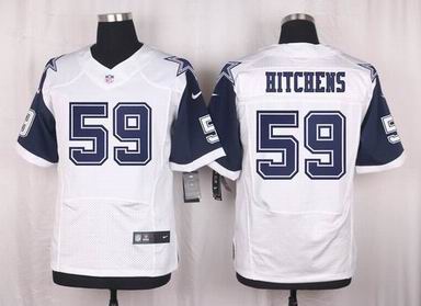 nike nfl cowboys #59 Anthony Hitchens thanksgiving white elite jersey
