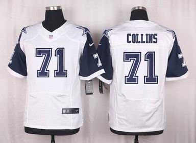 nike nfl cowboys #71 La'El Collins thanksgiving white elite jersey