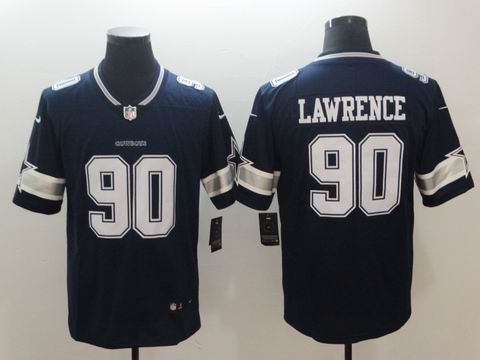 nike nfl cowboys #90 DeMarcus Lawrence blue rush II jersey