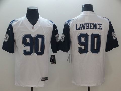 nike nfl cowboys #90 Lawrence white rush jersey
