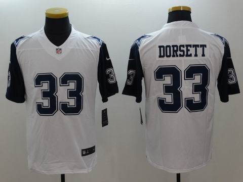 nike nfl dallas cowboys #33 Dorsett white rush limited jersey