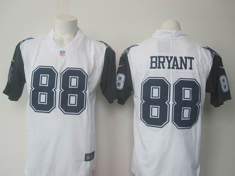 nike nfl dallas cowboys #88 Bryant white rush limited jersey