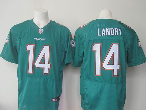 nike nfl dolphins #14 Landry green elite jersey